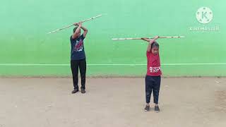 நெடுங்கம்பு வரிசை |  பாடம்: 5 | தலைவாரல் | #silambam #smartsilambam  #silambamtraining