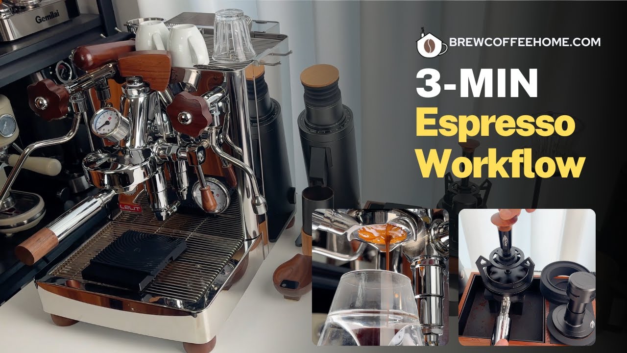 My 3 Minute Morning Espresso Routine Espresso Workflow My Coffee