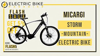 Micargi Storm 36V 350W Mountain Electric Bike EB-STORM Review by Electric Bike Paradise