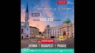 Chalo Vienna, Budapest, Prague - A Piece of Europe for 7 days with Via.com | 6N/7D