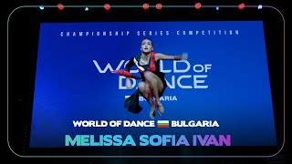 Melissa Sofia Ivan | Junior Division | FrontRow | World of Dance Bulgaria 2024 | #WODBG24