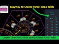 AutoCAD Civil 3D Parcel Area Table Tutorial | How to Create Parcel Area Table in AutoCAD Civil 3d