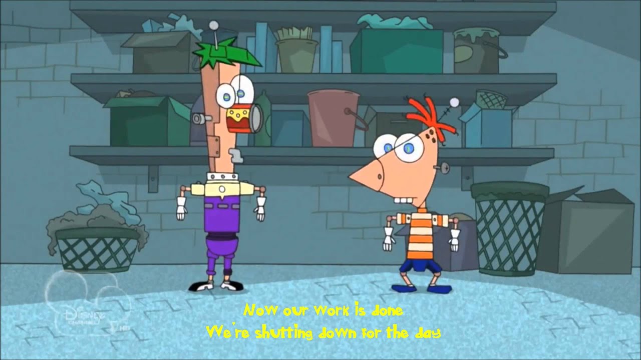 Phineas And Ferb Phinedroids And Ferbots Extended Lyrics Youtube Music