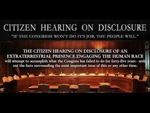 Citizen Hearing On UFO Disclosure: 30th, 2017 Part 3 | HD - YouTube