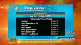 เรื่องเล่าเช้านี้ อุตุฯเตือนเหนือ-อีสาน-กลาง-ตะวันออก รับมือฝนตกหนัก 13-15 ก.ย.นี้