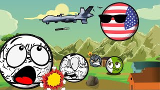 Us Drone Strike | Countryballs | Animation