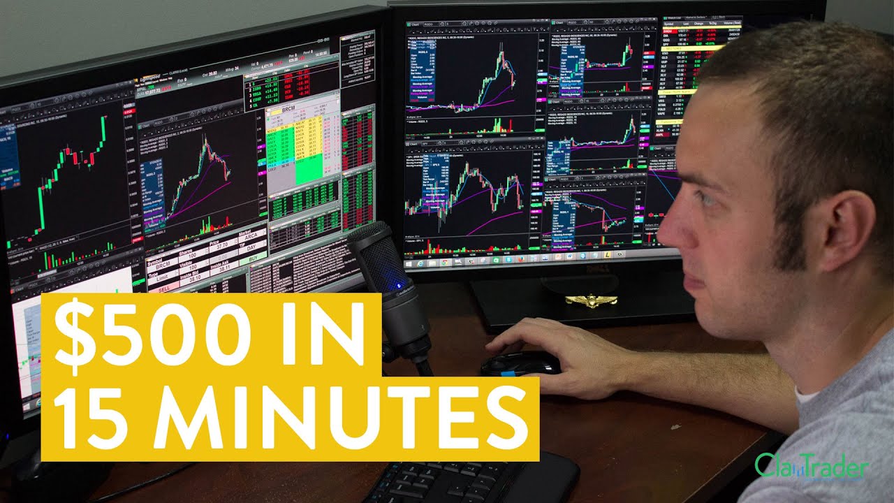 [LIVE] Day Trading | How To Make $500 In 15 Minutes - YouTube