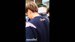 [Fancam] 140404 Sungmin and Donghae at KBS Building #swing