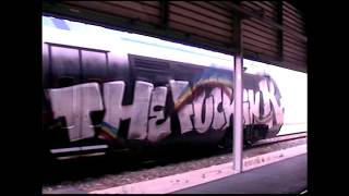 Lame graffiti...Faut k'ca Roole - graffiti train 2006-08 france