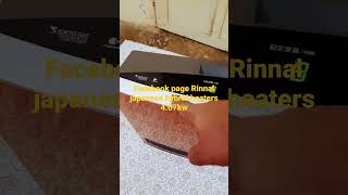 Rinnai  gas heater