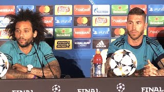 Sergio Ramos & Marcelo Full Pre-Match Press Conference - Real Madrid v Liverpool - Champions League