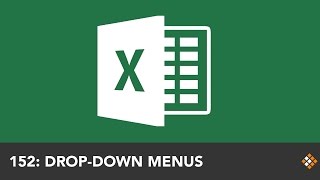 Creating a Drop Down Menu in Excel with Data Validation | Everyday Office 042