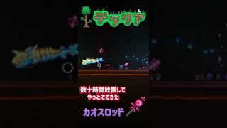 #shorts #terraria  数十時間放置してやっと出たカオスロッド