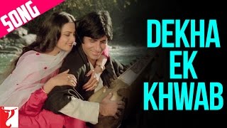 Dekha Ek Khwab Song | Silsila | Amitabh Bachchan, Rekha | Kishore Kumar, Lata Mangeshkar | Shiv-Hari