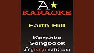 The Secret Of Life (Originally Performed By Faith Hill) (Karaoke Audio Version)
