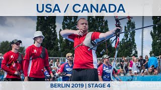 USA v Canada – recurve men's team bronze | Berlin 2019 World Cup S4