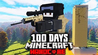 I Survived 100 Days in a REAL Zombie Apocalypse in Minecraft Hardcore