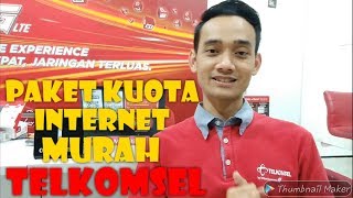 PAKET KUOTA INTERNET MURAH BULANAN TELKOMSEL