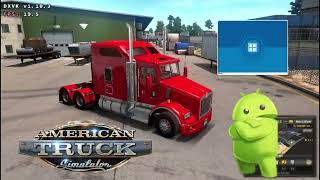 AMERICAN TRUCK PARA ANDROID ES POSIBLE CON WINLATOR EN LOS COMENTARIOS LES DEJARE LOS LINK DIRECTOS