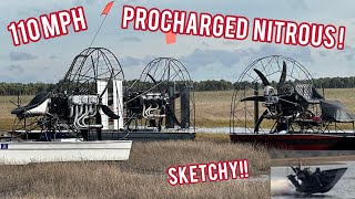 Sketchy Airboat Drag Racing!! 1/18/25