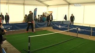 Open de Quimper : Les champions rencontrent les jeunes