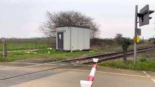 Kirkby La Thorpe Level Crossing (Lincolnshire) Sunday 09.04.2023