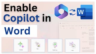 How to Enable Copilot in Microsoft Word - Create Awesome Documents