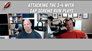 Attacking the 3-4 Defense with Gap Scheme Run Plays | Football Coaching Podcast S14E08