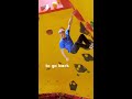 is a rock climbing world champion scared of falling