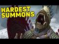 7 Hardest Summons To Obtain [Commenter Edition]