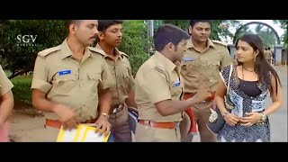 Nikitha Irritating Puneeth Rajkumar By Following | Vamshi Kannada Movie Best Scene