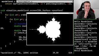 Coding the Mandelbrot Set in C