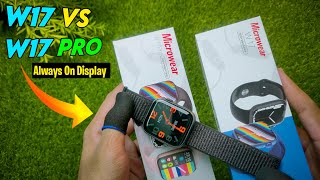 Microwear W17 Vs W17 Pro Smartwatch Bangla Review | Under 2000 tk Best Smartwatch 2022