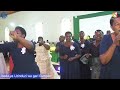 SHUKRANI CHOIR KUTOKA USHIRIKA WA RUNGWA ILEJE WAKIIMBA KWENYE UZINDUZI.