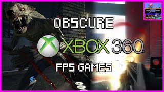 Obscure XBOX 360 FPS Games