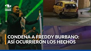 Freddy Burbano y los detalles del accidente por el que lo condenaron a prisión