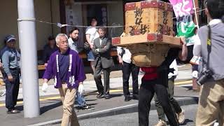 令和元年の第９４回弁慶力餅競技大会（岩手県平泉町）