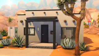 An adobe in the desert 🌵...(Sims 4 Speed Build)