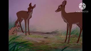 Bambi (1942) Bambi meets Faline scene
