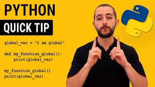 Local vs Global Variables in Python | Variable Scope in Python
