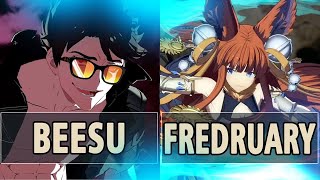 GBVSR:🔥Beesu (Belial) Vs fredruary (Yuel)🔥| High Level Gameplay.