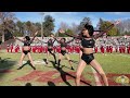 wssu scarlet lace field show routine @ homecoming 2024