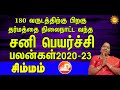 SIMMAM கோடீஸ்வரர்களை உருவாக்கும் 2020 சனி பெயர்ச்சி | Sani Peyarchi 2020 to 2023 KADAVUL ARUL TV