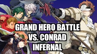 Fire Emblem Heroes | GHB: Conrad (Infernal) VS. Team Steal Your Heart