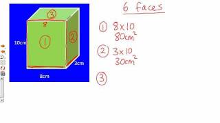 Surface Area mathscasts
