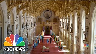 Royal aides: Queen Elizabeth II “Won’t Watch The Harry and Meghan Circus” | NBC Nightly News