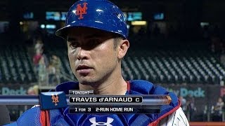 ATL@NYM: d'Arnaud on the Mets' performance in 4-1 win