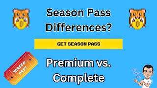 Rollercoin | Season Pass Differences | Premium vs. Complete