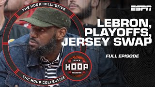 LeBron injury update, playoff position battles, Irving-Brooks jersey swap & more 🏀 | Hoop Collective
