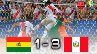 Bolivia 1-3 Peru | Copa América Brasil 2019